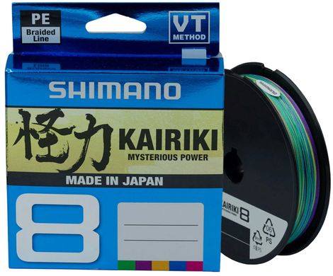 Шнур Shimano Kairiki 8 PE (Multi Colour) 300m 2266.31.71 фото