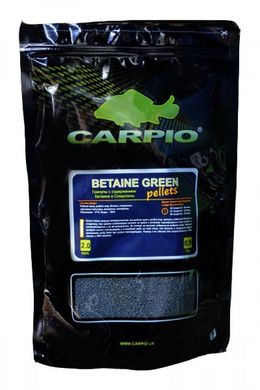 Пелетс Carpio Betaine Green Pellets 2мм 0.9кг 3322 фото