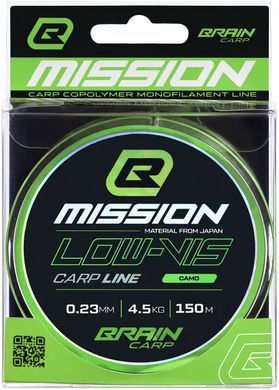 Леска Brain Mission Carp Line (Camo) 150m 1858.58.64 фото
