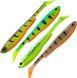 Силікон Daiwa Prorex Slim Shady Flash Set 135mm 13.5g (4 шт/уп) 15100-801 фото