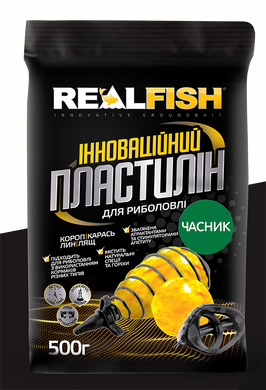 Рыболовный пластилин Realfish Чеснок RF 104 фото