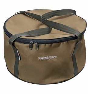 М'яке відро для підгодовування з кришкою World4Carp Soft Bucket Coyote 25 л 711424794 фото
