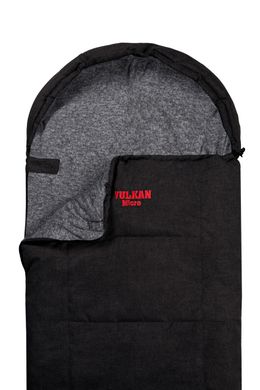 Спальний мішок Vulkan Micro чорний меланж VU1216MH фото