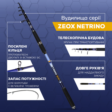 Вудлище ZEOX Netrino 60-160г 2010304 фото