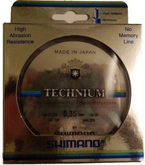Леска Shimano Technium 200м, 0,30 мм, 9.8