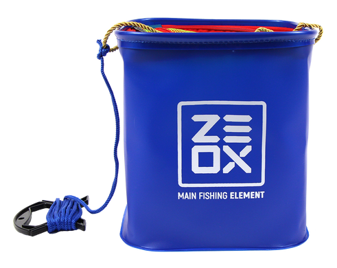 Ведро ZEOX Bucket with Rope and Mesh 15L 1310906 фото