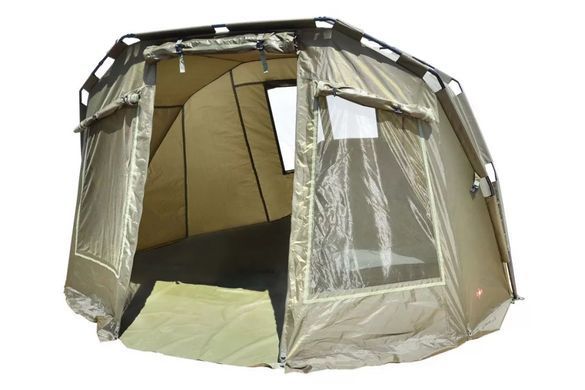 Карповая палатка + зимнее покрытие Carp Zoom Frontier Bivvy & Overwrap CZ6803 фото