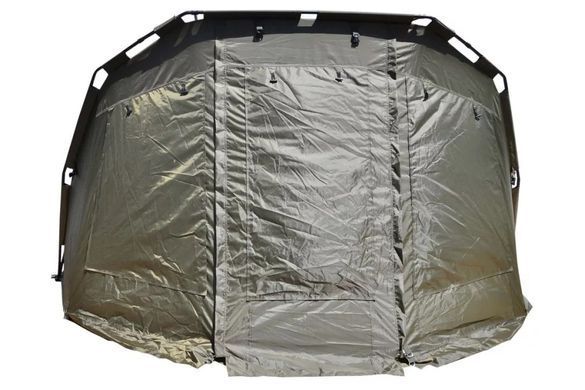 Карповая палатка + зимнее покрытие Carp Zoom Frontier Bivvy & Overwrap CZ6803 фото