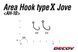 Крючок Decoy AH-10 Area Hook Type X Jove, № 6, 10