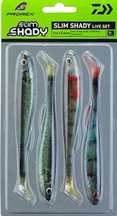 Силікон Daiwa Prorex Real Slim Shady 135mm 13.5g (4 шт/уп) 15100-815 фото