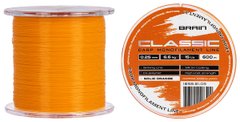 Леска Brain Classic Carp Line Solid orange 600 м 1858.81.09 фото