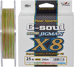 Шнур YGK Super Jig Man X8 200m (мультиколор) 5545.01.03 фото