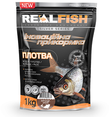 Прикормка Realfish Плотва Коріандр-арахіс RF 110 фото