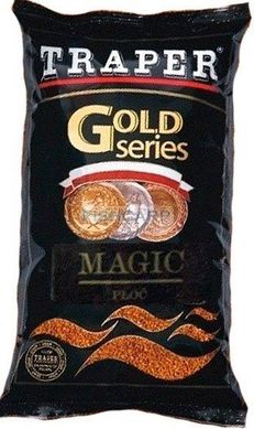 Прикормка Traper Gold Series Magic Black 1kg 3608 фото