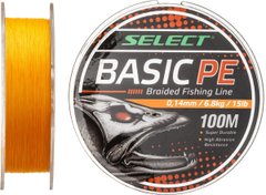 Шнур Select Basic PE 150m (оранж.), 0.06 мм, 3