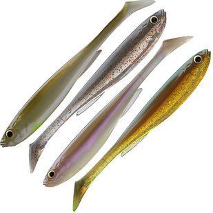 Силікон Daiwa Prorex Slim Shady Nature Set 75mm 3.3g (5 шт/уп) 15100-600 фото
