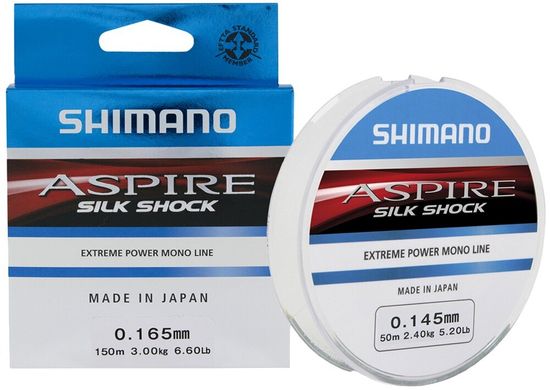 Волосінь Shimano Aspire Silk Shock 50m 2266.70.13 фото