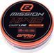 Леска Brain Mission Carp Line (Neon Orange) 1000m, 0.23 мм, 4.5