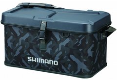Сумка Shimano Hard EVA Tackle Boat Bag 27L 30x45x32cm ц:wave camou 2266.91.08 фото