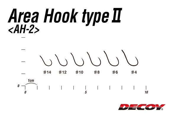 Крючок Decoy Area Hook II Mat Black 1562.01.73 фото