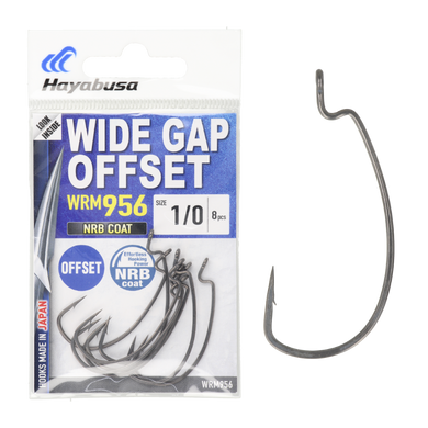Крючок Hayabusa Wide Gap Offset WRM956 NRB 5540002 фото