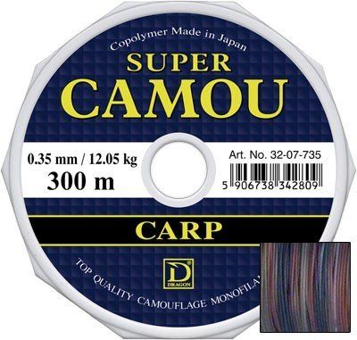 Волосінь Dragon Super Camou Carp 300м 4672 фото