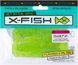Силикон X-Fish Guddi Fat 4" (4 шт/уп), Chartreuse Green & Black Flake, 4 шт, 4"