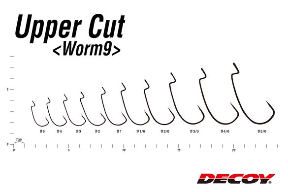 Крючок Decoy Worm9 Upper Cut 1562.00.61 фото