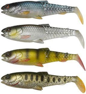 Силикон Savage Gear Craft Cannibal Paddletail 85mm 7.0g Mix (4 шт/уп) 1854.17.38 фото
