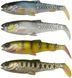 Силикон Savage Gear Craft Cannibal Paddletail 85mm 7.0g Mix (4 шт/уп) 1854.17.38 фото