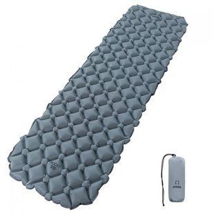 Надувний карімат Atepa MATTRESS (AM1008) (light grey) AM1008GR фото