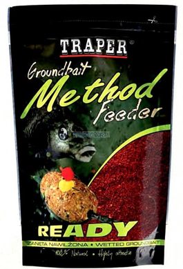 Прикормка Traper Method Feeder Ready Truskawka 0.75kg 3586 фото