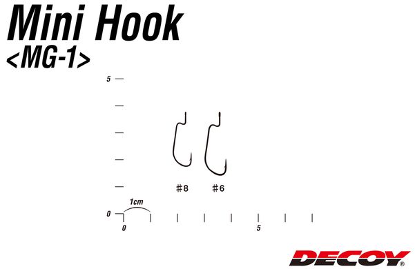Крючок Decoy Mini Hook MG-1 1562.00.18 фото