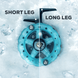 Катушка GC N-Ice Crystal 65S Short Leg 2BB, 65, 1:1, 50 г